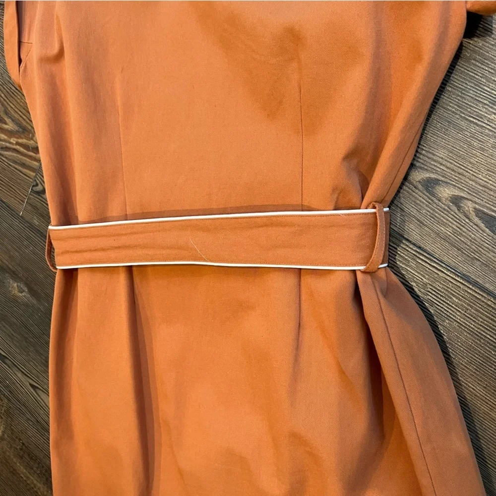 Mare mare x Anthropologie honey white piping button up shirt dress
size Small - Picture 9 of 16
